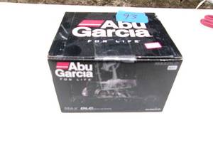 lot 93 image: ABU Garcia Max DLC Fishing Reel (NOS)