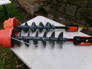 lot 96 image: 2 K-Drill Ice Augers (NOS)