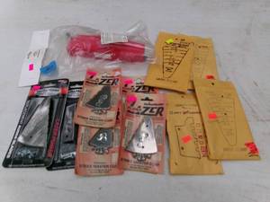 lot 104 image: Strikemaster Ice Auger Blades & Cover (NOS)