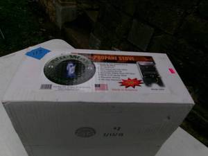 lot 113 image: Nuway 16,000BTU Propane Stove (NOS)