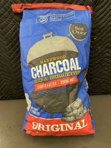 lot 6 image: 16 lb Bag of Hardwood Charcoal Ridge Briquettes