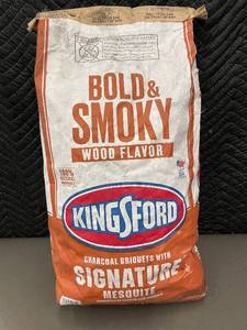 lot 7 image: Kingsford Bold & Smoky Mesquite Charcoal Briquets 16 lb