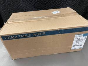 lot 37 image: Box of Avalon Papers Exam Table Paper Premium Crepe