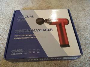 lot 26 image: Fascual Massage Gun w Box
