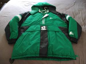 Like New Vintage UND Sioux Windbreaker w/ Geometric Logo