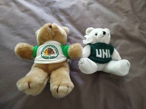 lot 57 image: Two UND Teddy Bears
