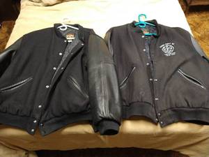 lot 61 image: Leather  Wool 2xl Mens Coats