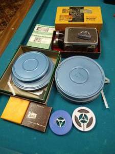 lot 77 image: Brownie Movie Camera in Original Box w Film