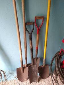 lot 167 image: Five Shovels