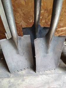 lot 214 image: Three Square Shovels