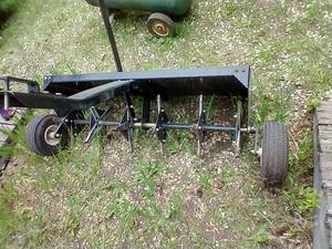 lot 220 image: Pull Behind Aerator for Mower