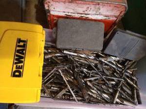 lot 248 image: Bin of Drill Bits