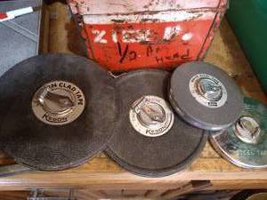 lot 249 image: (4) Heavy Duty Construction Tape Measures