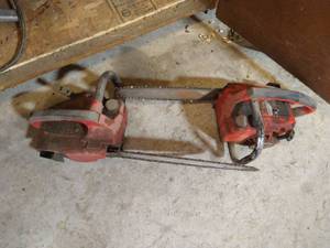 lot 277 image: Two Chainsaws