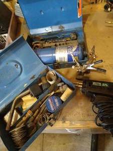 lot 299 image: Propane & Electric Soldering Guns
