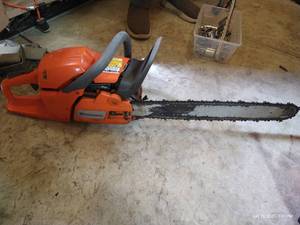 lot 339 image: Husqvarna Gas Chainsaw