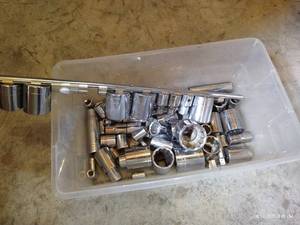 lot 340 image: Lot of Large Sockets