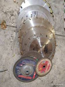 lot 344 image: Variety of Saw Blades