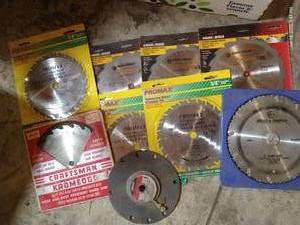 lot 346 image: Nine New Saw Blades