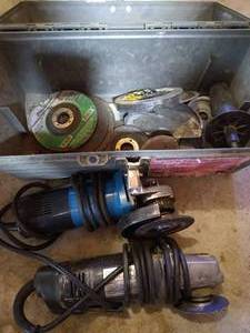 lot 366 image: Two Power Grinders w Extra Blades