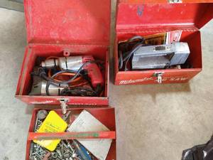 lot 392 image: Milwaukee Jig Saw & Drills