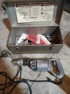 lot 403 image: Black & Decker Hammer Drill