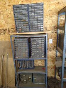 lot 407 image: Shelf w Organizer & Hardware
