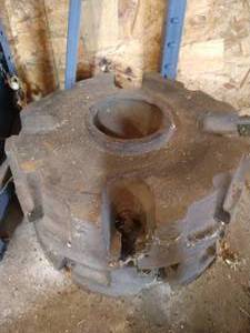 lot 409 image: (2) Tractor Wheel Weights - VERY Heavy