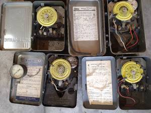 lot 436 image: Four Electrical Time Switches