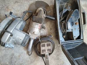 lot 467 image: Four Vintage Electric Power Tools