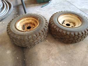 lot 477 image: Two Small Wheels