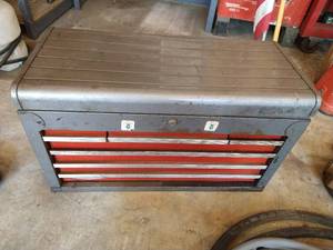 lot 496 image: Large Tool Chest w Contents