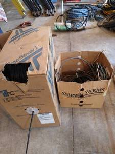 lot 499 image: Electrical Cords & Coaxial Cable