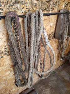 lot 507 image: Three Heavy Duty Tow Ropes