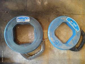 lot 558 image: Two Rolls of Steel Fish Tape
