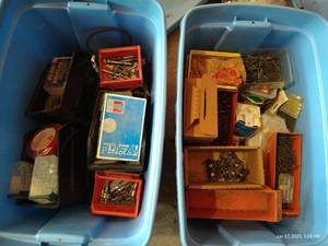 lot 567 image: Two Totes of Misc Hardware