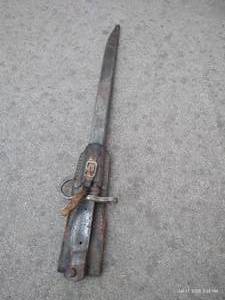 Japanese Bayonet With Scabbard