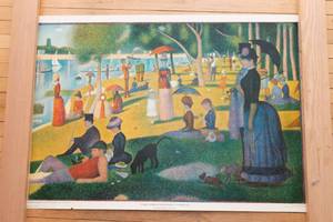 lot 675 image: A Sunday Afternoon on the Island of La Grande Jatte by Georges Seurat Art Print
