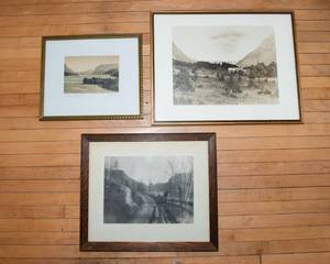 lot 683 image: Vintage PhotographsPrints - Set of Three