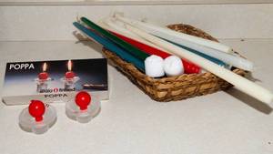 lot 693 image: Taper Candles