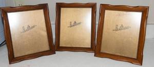 lot 703 image: Set of Three Wooden Frames