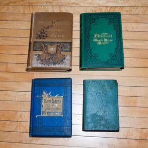 lot 725 image: Set of Four Antique Books