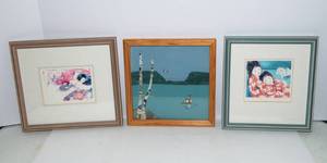 lot 773 image: Three Pieces of Artwork