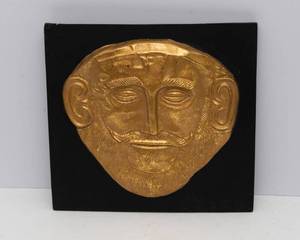 lot 771 image: The Mask of Agamemnon Wall Sculpture