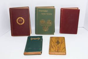 lot 776 image: Set of Five Antique Books