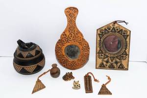 lot 789 image: A Collection of Handmade Stoneware