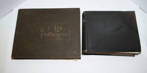 lot 794 image: Set of Two Antique Books Shepps Photographs of the World (1891) and Scenes From Every Land (1893)
