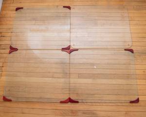 lot 803 image: Set of Four Tempered Glass Cutting Boards (16 x 20 each)