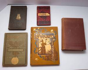 lot 815 image: Set of Five Antique Books