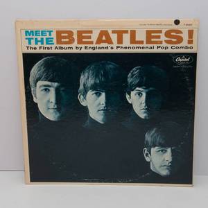 lot 614A image: Meet the Beatles Vintage LP Vinyl Album  Capitol Records